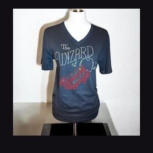 Bella Canvas Black V-Neck Tee